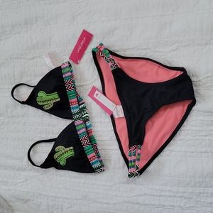 Xhilaration cactus small bikini
